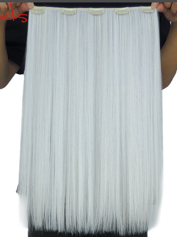 Tresa de Par Sintetic Light Grey