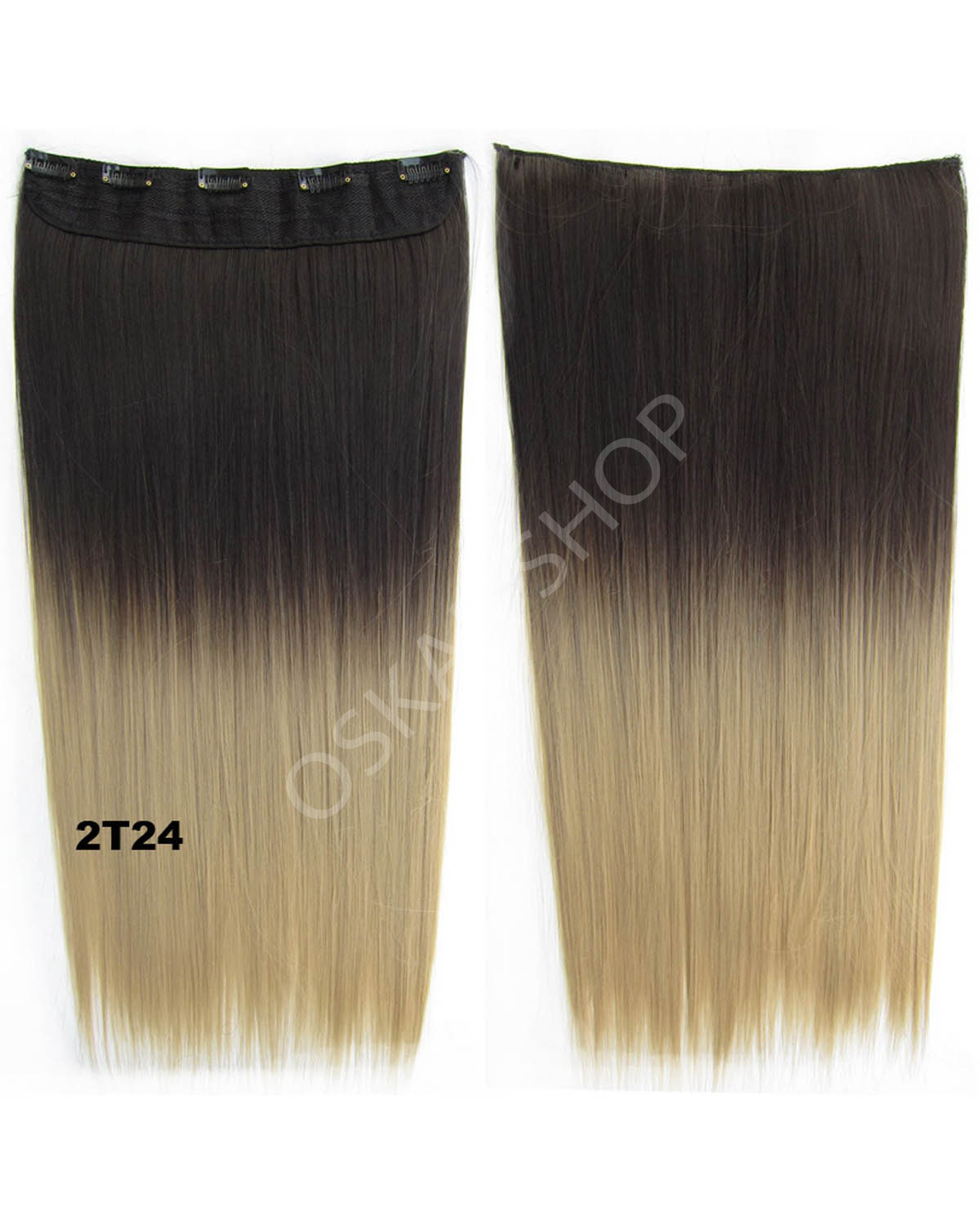 Tresa de Par Sintetic Ombre #2 24 Dreapta