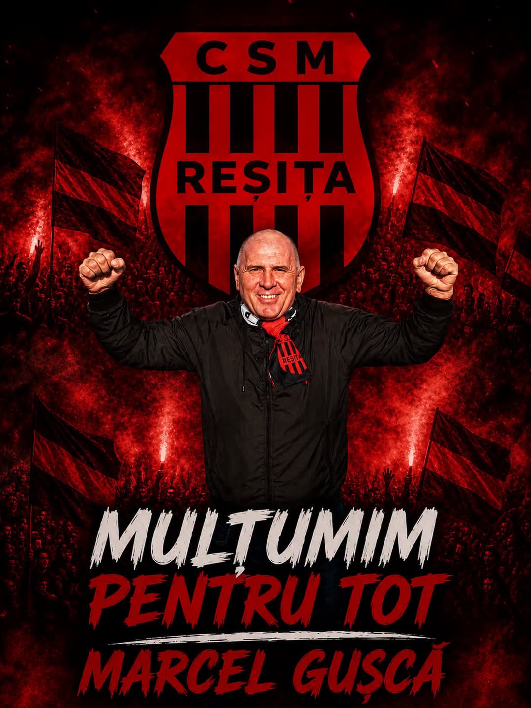 Capul sus și mulțumim pentru tot, Unicul Lider!